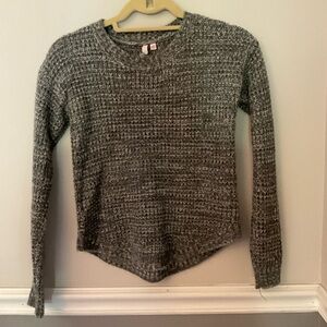 SO Gray Knit Sweater for Kids